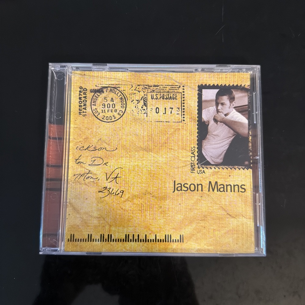 Jason Manns Self Titled Album 2006 CD Scratch Free Disc